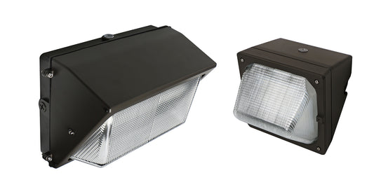 LED Traditional Wall Pack - 60 Watts - 5000K - Photocell Included